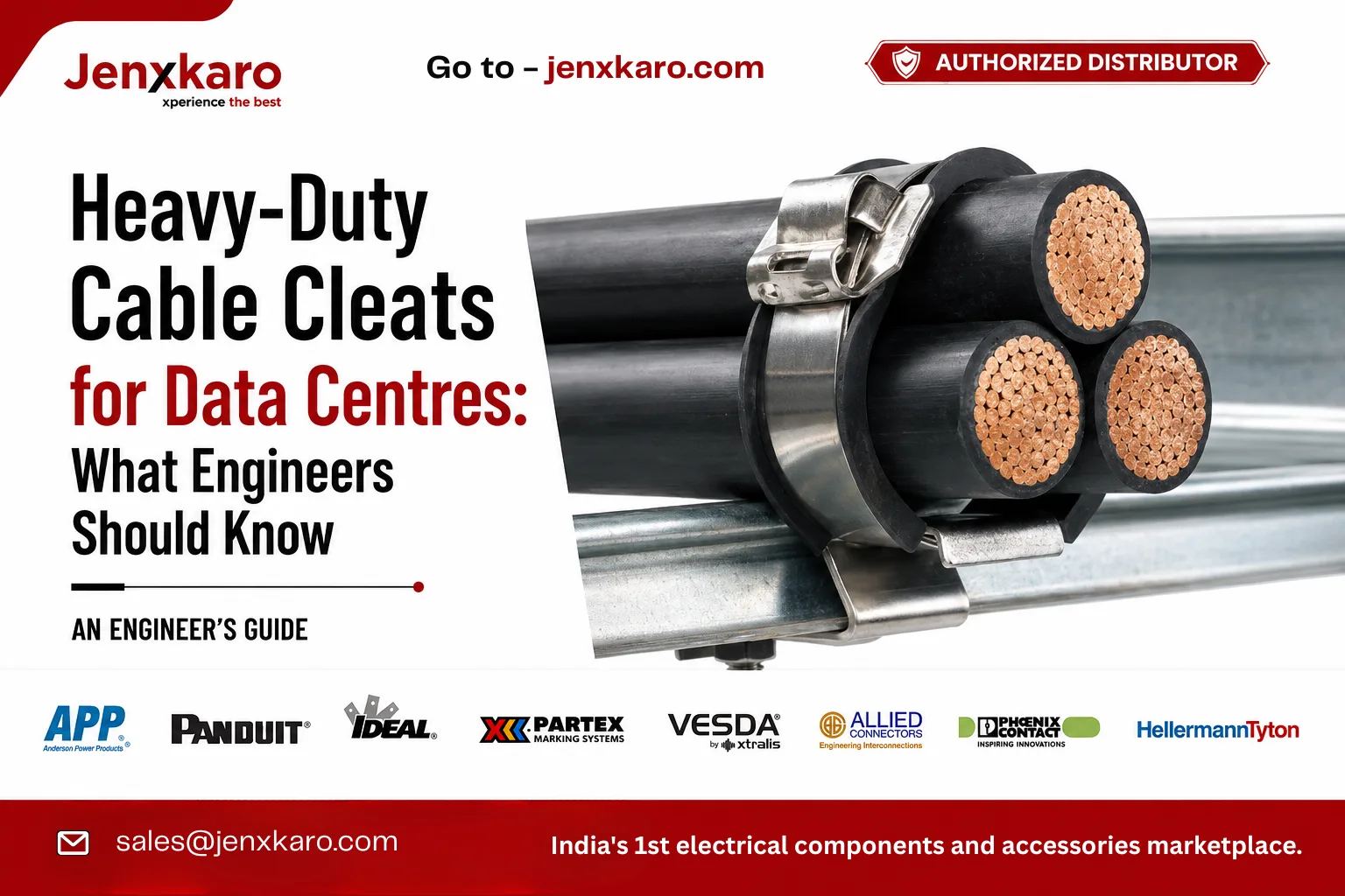 Heavy-Duty Cable Cleats for Data Centres: What Engineers Should Know